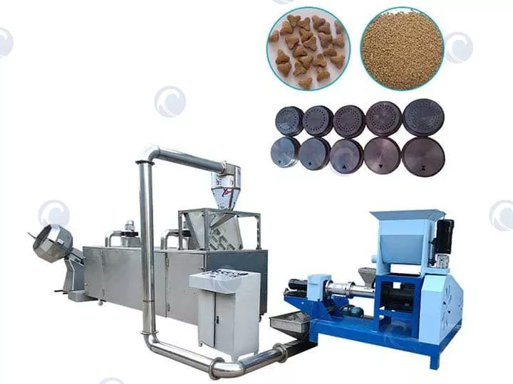 Floating fish feed production line丨150kg/h fish feed mill plant
