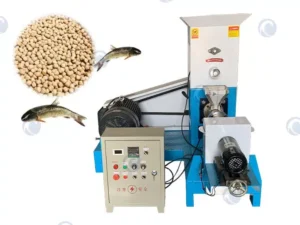 Dry type fish feed extruder