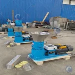 exported fish feed mill machine